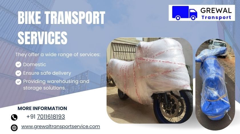 Professional Bike Transport Services inDelhi