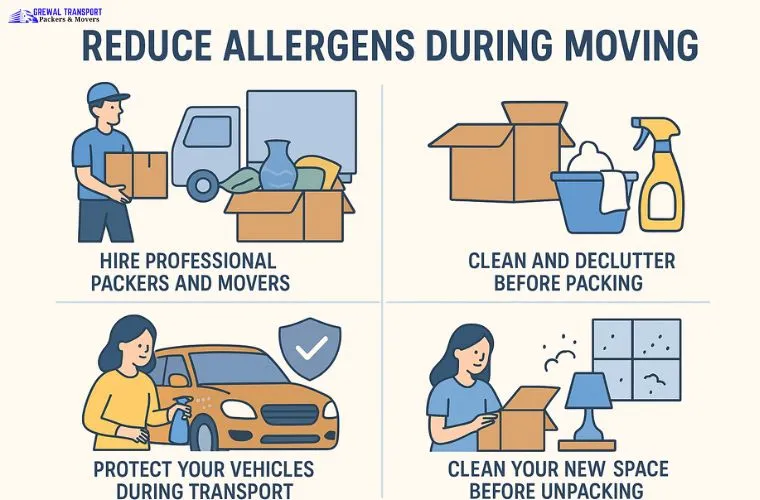 Reduce Allergens During Moving