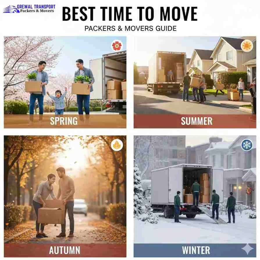 Best Time to Move in the Year | Packers and Movers Guide