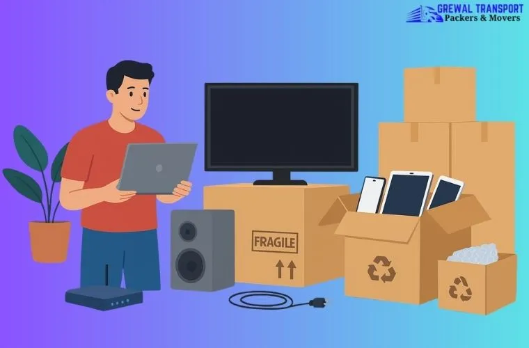 Smart Packing tips for Electronics during house shifting