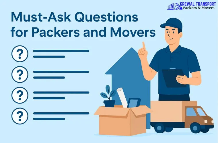 Must-Ask Questions for Packers and Movers