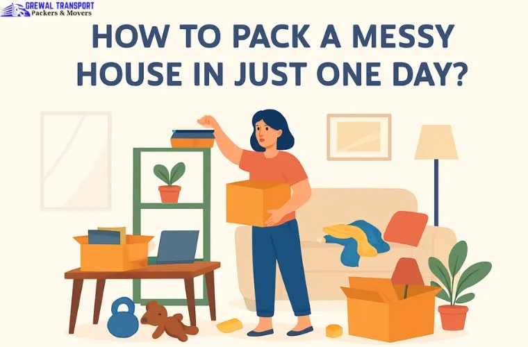 Hacks to Pack a Messy Home Quickly in One Day