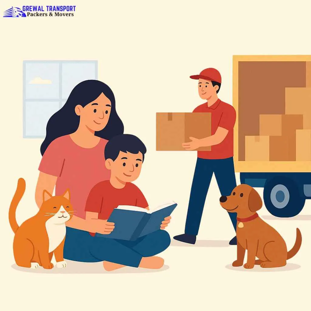 Moving with Kids and Pets – Stress-Free Relocation