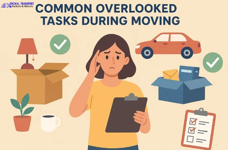 Common Overlooked Tasks During Moving